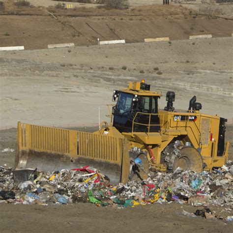 Cat 836k Landfill Compactor Waste Management Review