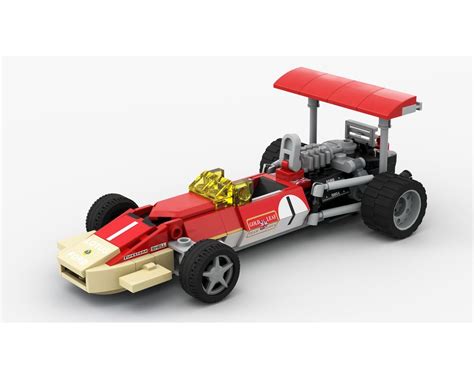Lego Moc Lotus 49b Scale 127 By Roscopc Rebrickable Build With Lego