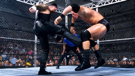 The Undertaker Vs Brock Lesnar No Mercy 2002 Wwe Championship Hell