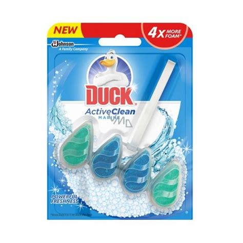 toilet duck active clean marine scented rim block 38 6g — fabfinds
