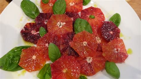 Blood Orange Slices With Olive Oil And Basil I Want To Cook That