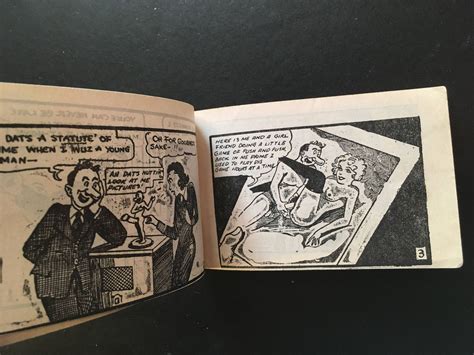 S Vintage Tijuana Bible Schnozzle Naughty Cartoon Comic Etsy