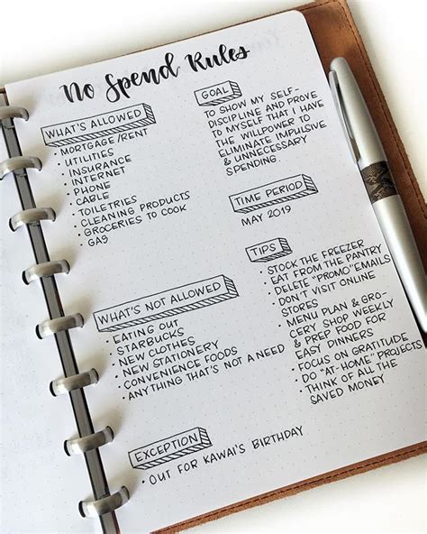 35 Minimalist Bullet Journal Spreads You Have To Try Right Now