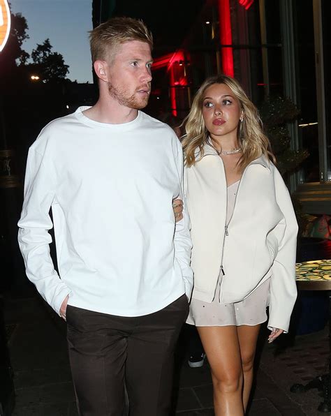 Michele Lacroix And Kevin De Bruyne Out For Dinner At Sexy Fish In London Hawtcelebs