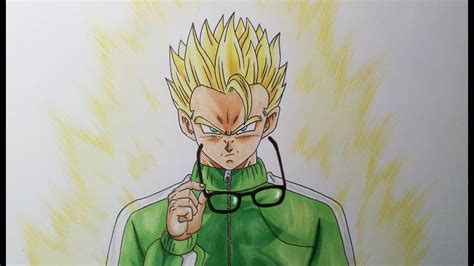 Ultimate gohan is a transformation achieved by son gohan after elder kaiōshin unlocked his potential. Drawing Gohan Super Saiyan - Resurrection F' - YouTube