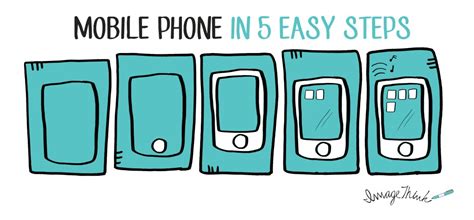 How To Draw A Mobile Phone In 5 Easy Steps
