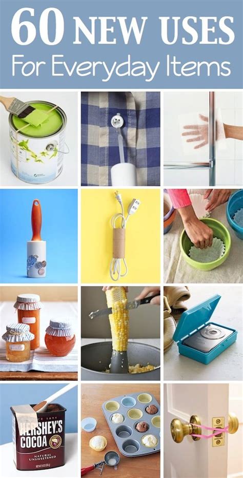 60 New Uses For Everyday Items Listotic