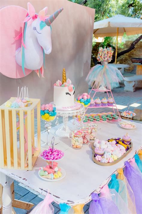 Birthday party decoration ideas (106). Kara's Party Ideas Rainbows and Unicorns Birthday Party ...