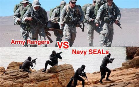 Army Rangers Vs Navy Seals