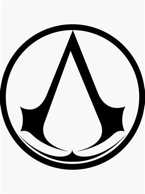 Assassins Creed Gaming Logo Sticker For Sale By Lordchanka01 Redbubble