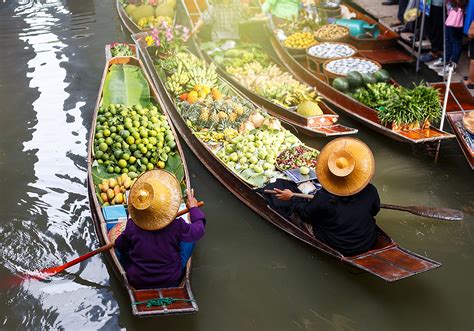 5 Must Visit Water Markets In Thailand