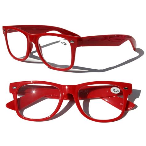2 Pairs Colorful Reading Glasses Comfortable Stylish Simple Readers