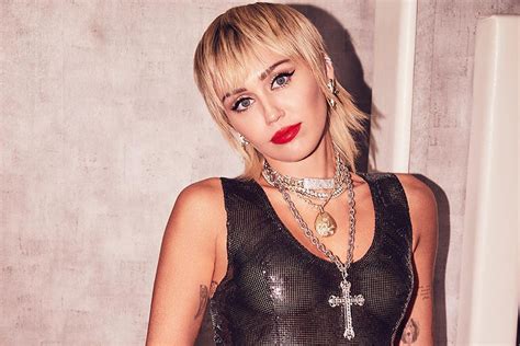 miley cyrus rocked a naked sheer bodysuit at the iheartradio music festival girlfriend