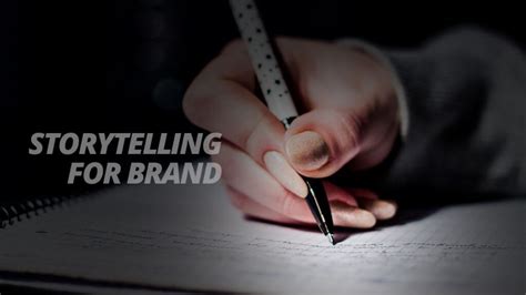 Storytelling For Brand Content HRD SPOT
