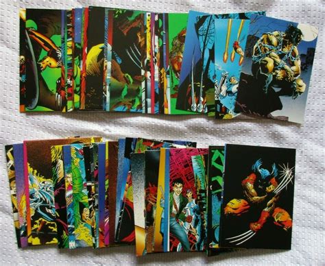 1992 Marvel Wolverine From Then Til Now Ii Trading Cards Complete Set 1