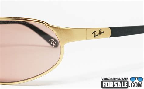 Ray Ban Rb 3142 00150 Gold Matt Black Pink Sunglasses