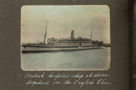 Photograph British Hospital Ship Hmhs Asturias 1908 Torpedoed In The
