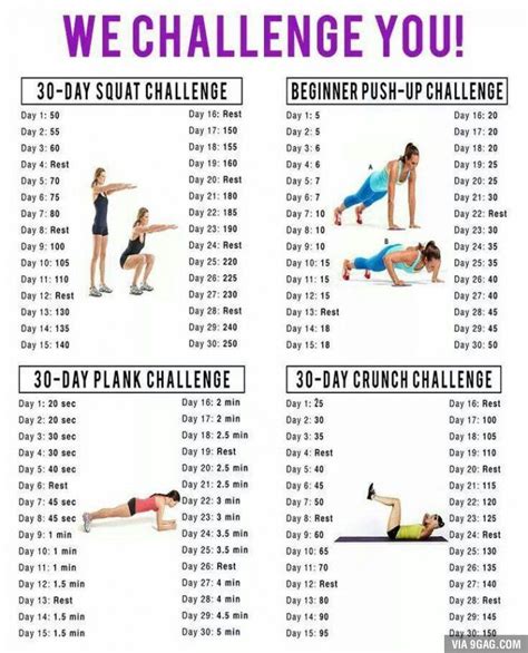 Pin By Ebonette Beckles On Shapemeup Workout Challenge 30 Day