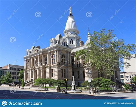 Tippecanoe County Courthouse In Lafayette Indiana 1295 Stock Image