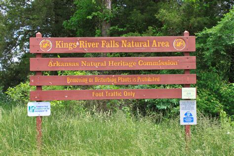 Kings River Falls Trail 2 Mi Oandb Arklahoma Hiker
