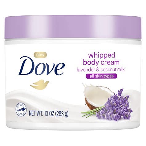 Dove Body Cream Lavender And Coconut Milk 10 Oz