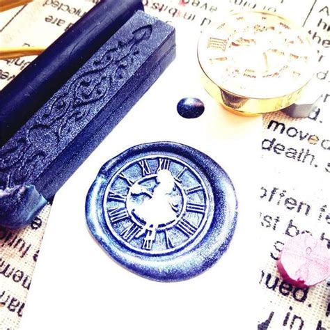 Customizable Alice In Wonderland Wax Seal Stamp Wax Seal Stamp Seal