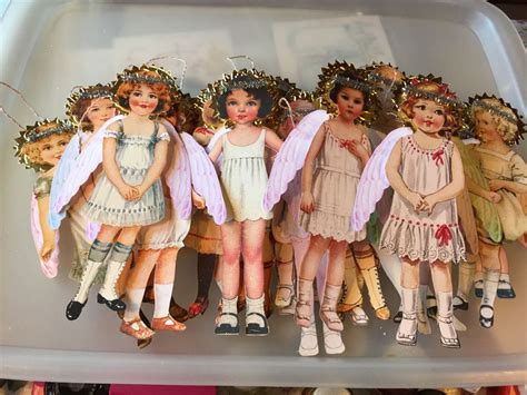 Vintage Paper Doll Angels Part 6 Vintage Paper Dolls Vintage Paper