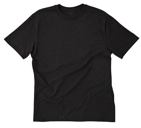 Blank Black T Shirt Mockup Template Front And Back Vi