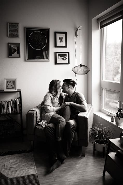 Romantic Couples Photoshoot In Their Apartment Photoshoot Couples