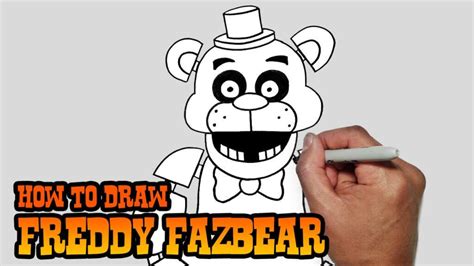 How To Draw Nightmare Fredbear Five Nights At Freddys Myhobbyclass