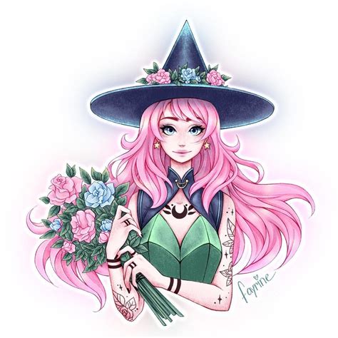 I Was Hooked On This One As Soon As I Saw It 💕 Pink Hair Witch And