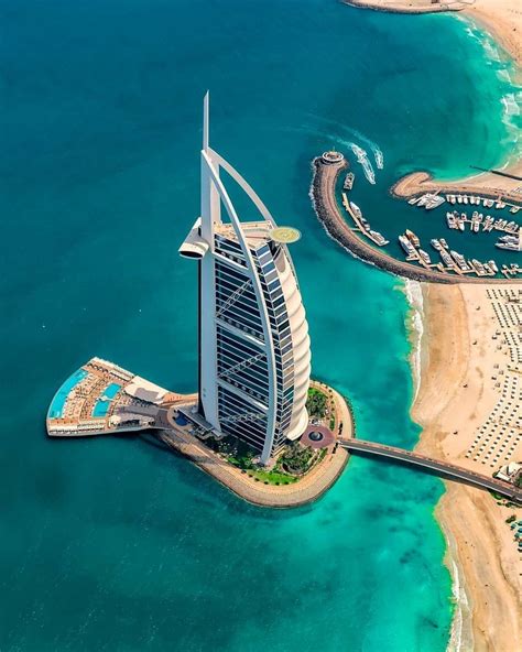 Burj Al Arab The Worlds Only 7 Star Hotel Is Gorgeous From All Sides😍