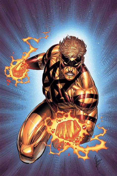Captain Atom Armageddon 4 Cover By Dale Keown Héros Dc Comics Image