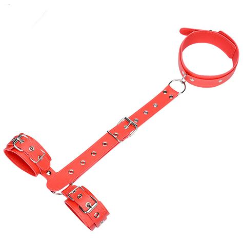 sexy bondage collar handcuffs wrist tied hand toys bdsm restraints fetish ankle cuffs sex swing