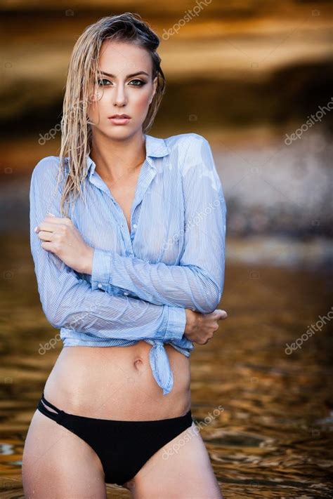 Wet Shirt Stock Photo By Mtoome 83040776