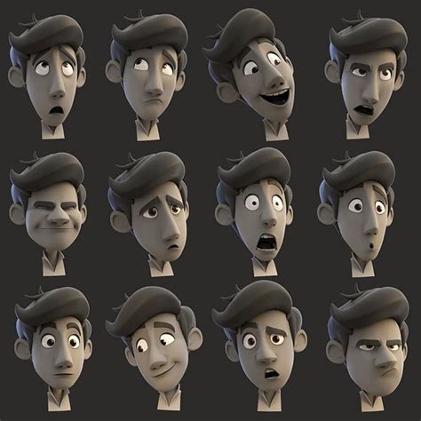 Jimmy Levinsky En Instagram Some Examples Of Facial Expressions Using