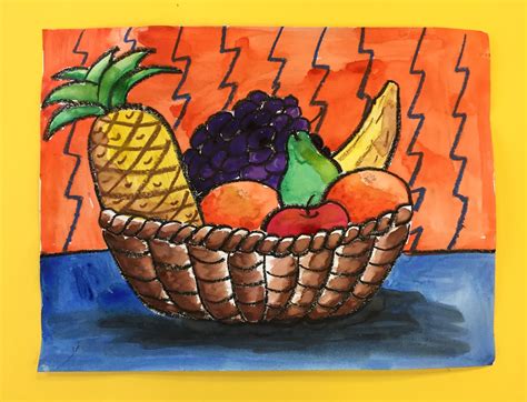 Elements Of The Art Room 2nd Grade Paul Cezanne Inspired Fruit Bowls