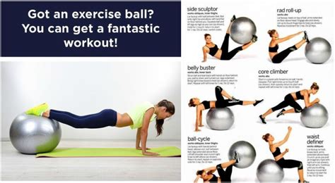 Stability Ball Workout For Strong Core Abs And Legs