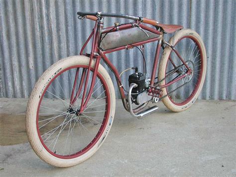 Hillbillys Latest Board Track Bike Motorized Bicycle Forum Motored