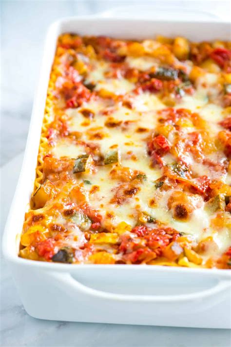 Vegetable Lasagna Recipe Without Spinach Image Of Food