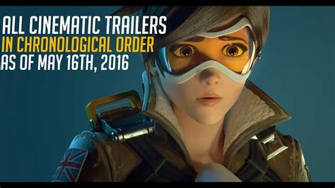 All Overwatch Cinematic Trailers In Chronological Order As Of May 16th