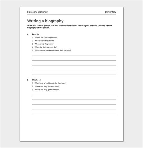 Biography Timeline Template 8 Samples And Examples Dotxes