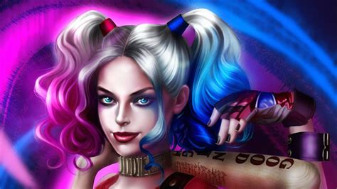 Wallpaper Id 72779 Harley Quinn Hd 4k Superheroes Artist Artwork Artstation Free Download