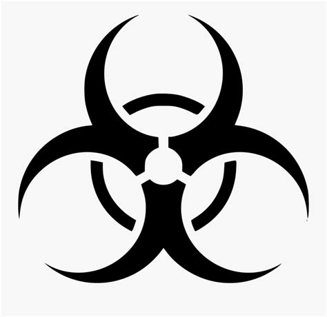 Biohazard Symbol Png Free Transparent Clipart Clipartkey