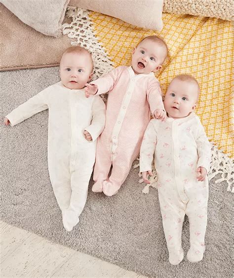 Cute Baby Triplets