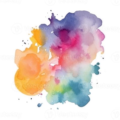 Abstract Watercolor Paint Splash 22918217 Png
