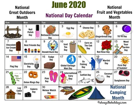 National Day Calendar 2021 Best Calendar Example