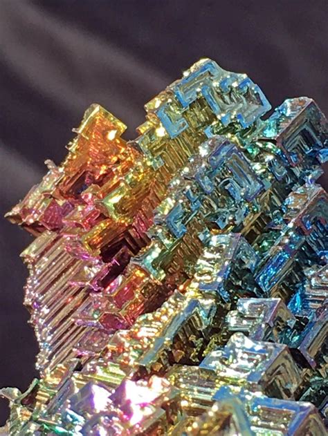 Bismuth Rock Crystal Natural Collectible Mineral Specimen