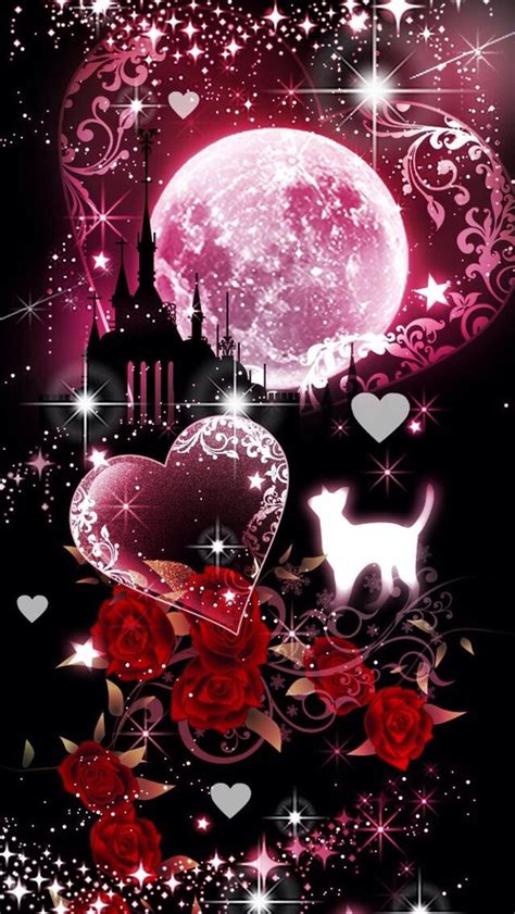 Gothic Iphone Wallpaper Hearts Blingee Wallpapers For Ipod Touch
