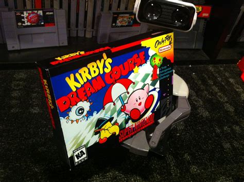 Snes Kirbys Dream Course Boxbox My Games Reproduction Game Boxes